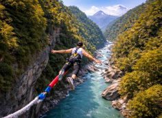 bungee jumping in Pokhara