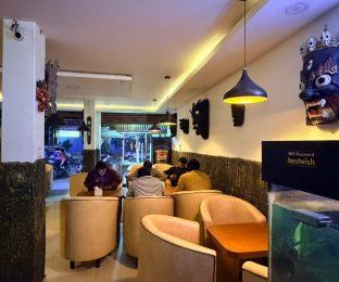 Dining room of Hotel Janani, an affordable hotel in Pokhara