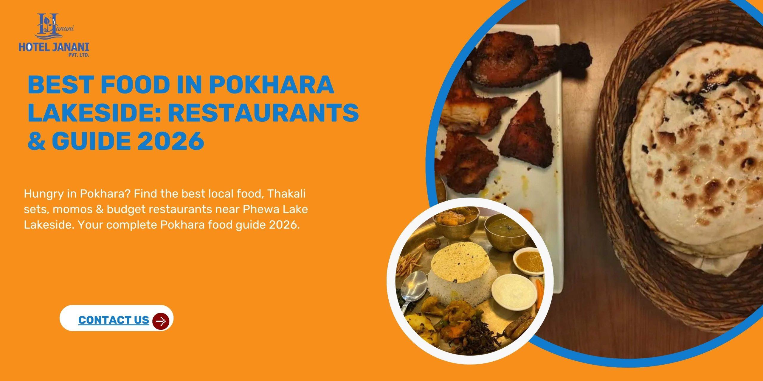 banner image for Best Food in Pokhara Lakeside pokhara