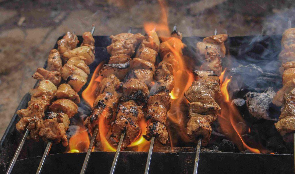 sekuwa image which is also included in Best Food in Pokhara Lakeside