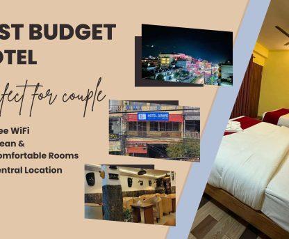 Banner image that shows how the budget hotel in Pokhara for couples are